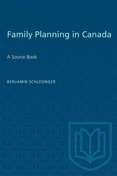 bokomslag Family Planning In Canada