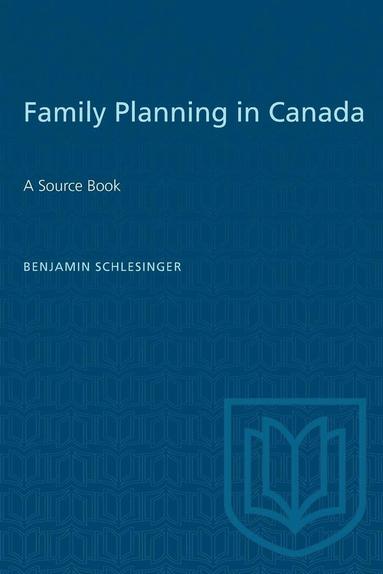 bokomslag Family Planning in Canada: A Source Book