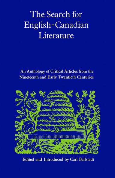 Carl Ballstadt - Search for English-Canadian Literature, Häftad