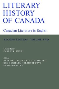 bokomslag Literary History of Canada