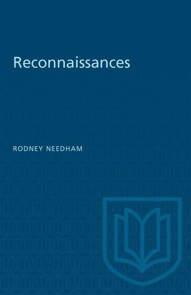 Rodney Needham - Reconnaissances, Häftad