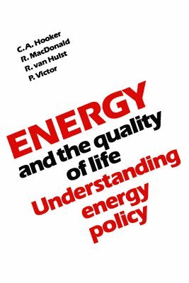 bokomslag Energy and the Quality of Life