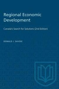 bokomslag Regional Economic Development: Canada's Search for Solutions (2nd Edition)