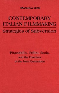 bokomslag Contemporary Italian Filmmaking