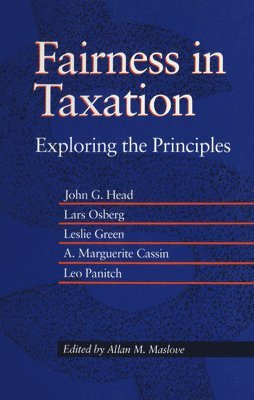 Fairness in Taxation 1