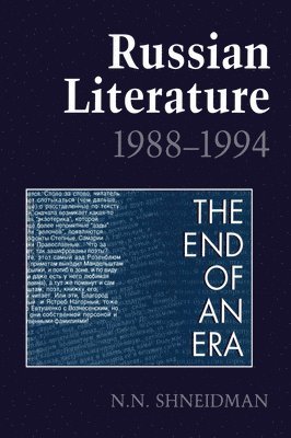 bokomslag Russian Literature, 1988-1994