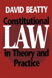 bokomslag Constitutional Law in Theory and Practice