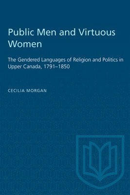 bokomslag Gender and Political Discourse in Upper Canada