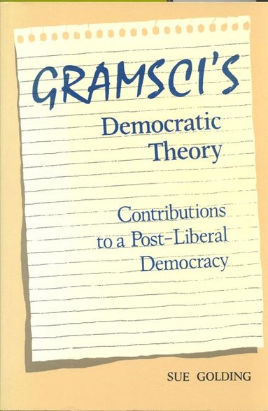 bokomslag Gramsci's Democratic Theory