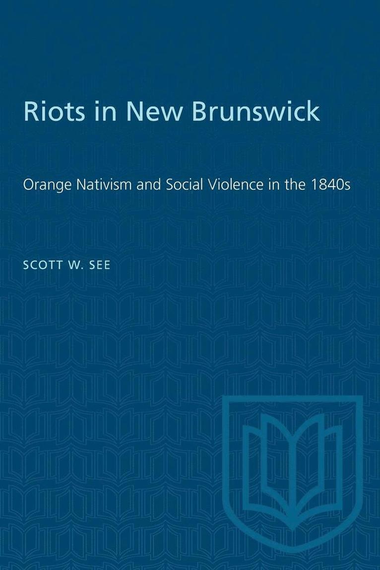Scott W. See, Scott W See - Riots in New Brunswick, Häftad