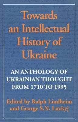 Towards an Intellectual History of Ukraine 1