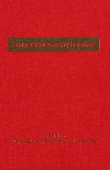 bokomslag Interpreting Censorship in Canada