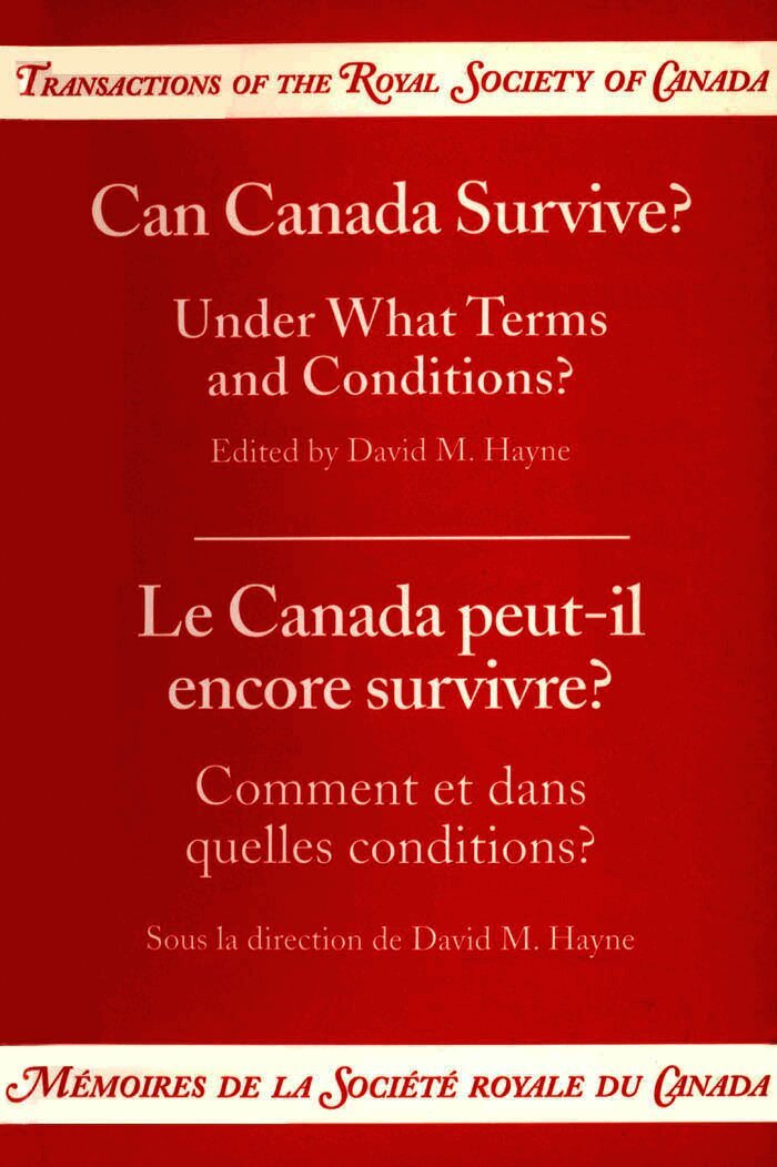 Can Canada Survive?