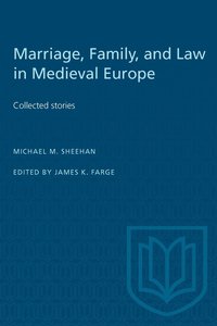 bokomslag Marriage, Family, and Law in Medieval Europe