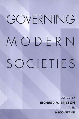 Governing Modern Societies 1