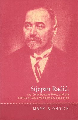 bokomslag Stjepan Radic, The Croat Peasant Party, and the Politics of Mass Mobilization, 1904-1928