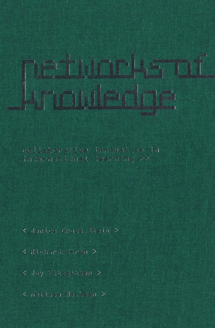 Joy Fitzgibbon, Janice Gross Stein, Richard Stren - Networks of Knowledge, Häftad