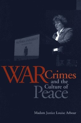 bokomslag War Crimes and the Culture of Peace