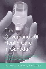bokomslag Governance of Health Care in Canada