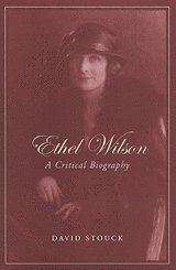 bokomslag Ethel Wilson