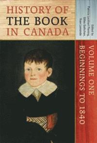 bokomslag History of the Book in Canada