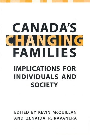 bokomslag Canada's Changing Families