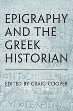 bokomslag Epigraphy and the Greek Historian