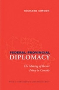 bokomslag Federal-Provincial Diplomacy