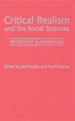 bokomslag Critical Realism and the Social Sciences