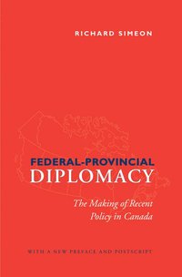 bokomslag Federal-Provincial Diplomacy