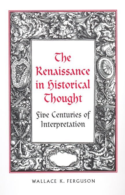 The Renaissance in Historical Thought 1