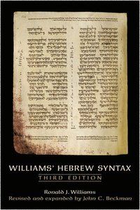 bokomslag Williams' Hebrew Syntax, Third Edition