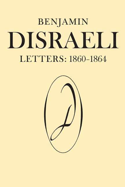 Benjamin Disraeli Letters 1