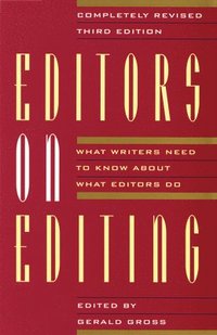 bokomslag Editors on Editing