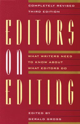 bokomslag Editors on Editing