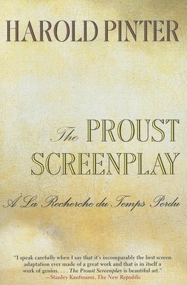 Harold Pinter, Joseph Losey, Barbara Bray - Proust Screenplay, Häftad