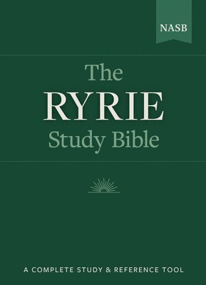 Charles C. Ryrie - NASB Ryrie Study Bible, Black Genuine Leather, Red Letter, Inbunden