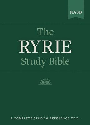 bokomslag NASB Ryrie Study Bible, Black Genuine Leather, Red Letter