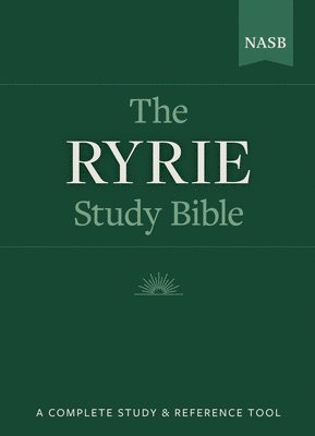 NASB Ryrie Study Bible, Black Genuine Leather, Red Letter 1