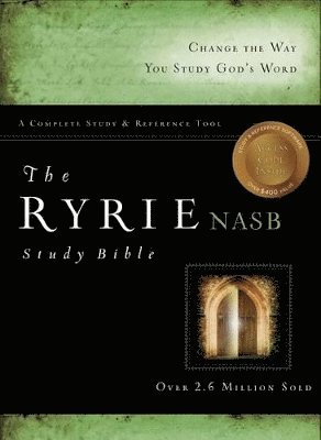 NASB Ryrie Study Bible, Burgundy Genuine Leather, Red Letter 1