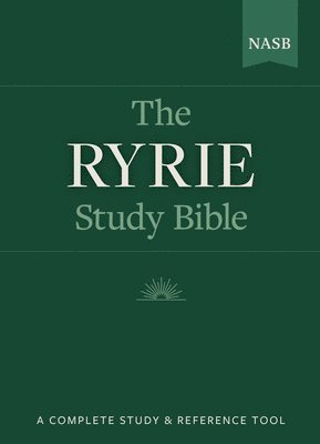 Charles C. Ryrie - NASB Ryrie Study Bible Hardback Red Letter, The, Inbunden