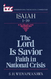 bokomslag Isaiah 1-39: The Lord a Savior
