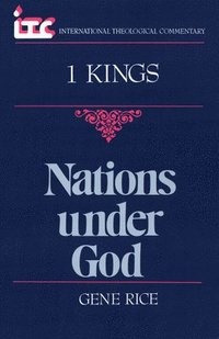 bokomslag Nations Under God: A Commentary on the Book of 1 Kings