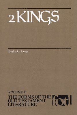 Burke O. Long, Rolf P. Knierim, Gene M. Tucker - 2 Kings, Häftad