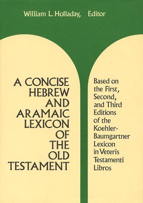 bokomslag A Concise Hebrew and Aramaic Lexicon of the Old Testament