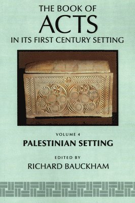 bokomslag Book of Acts in its Palestinian Setting
