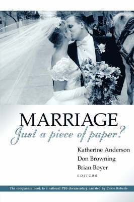 bokomslag Marriage - Just a Piece of Paper?