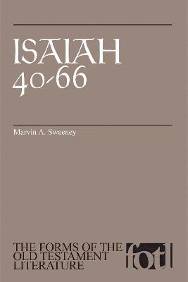 Marvin A. Sweeney - Isaiah 40-66, Häftad