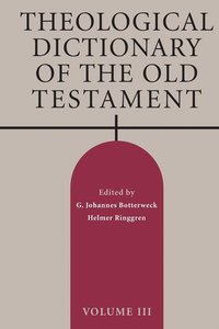 bokomslag Theological Dictionary of the Old Testament, Volume III