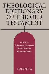 bokomslag Theological Dictionary of the Old Testament, Volume X